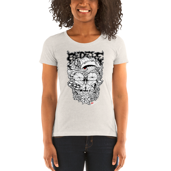 "Redeye Skull" Ladies' short sleeve t-shirt  - Redeye Laboratories