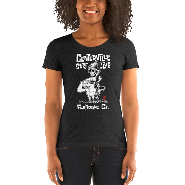 "CV Surf Club" Ladies' short sleeve t-shirt  - Redeye Laboratories