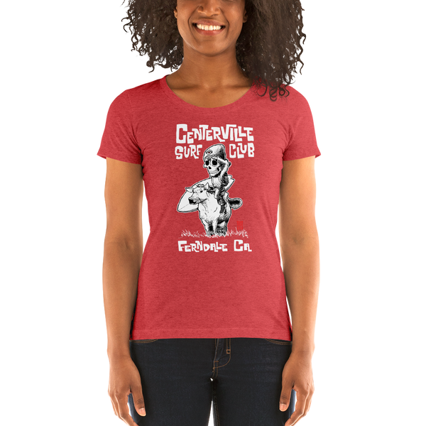 "CV Surf Club" Ladies' short sleeve t-shirt  - Redeye Laboratories