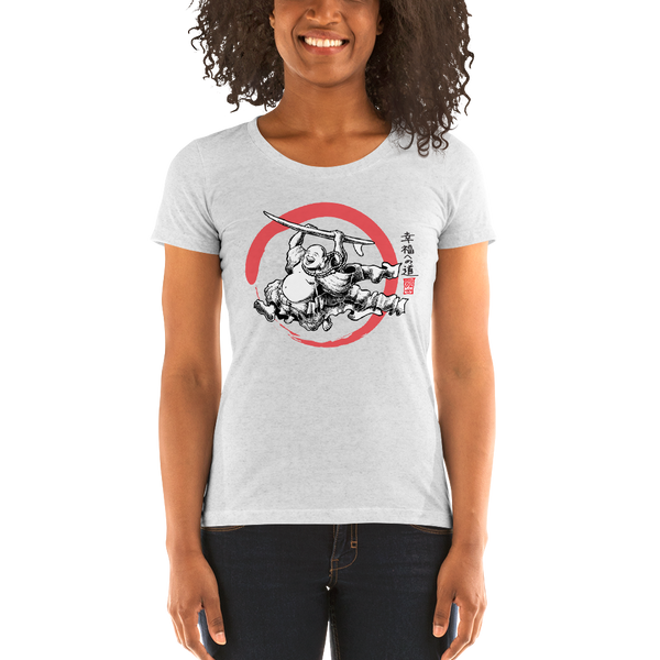 "Surfing Buddha" Ladies' short sleeve t-shirt  - Redeye Laboratories