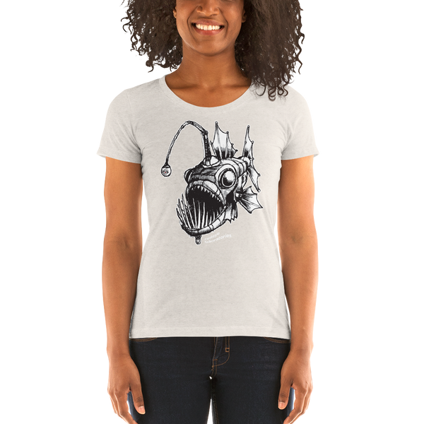 "The Anglerfish" Ladies' short sleeve t-shirt  - Redeye Laboratories