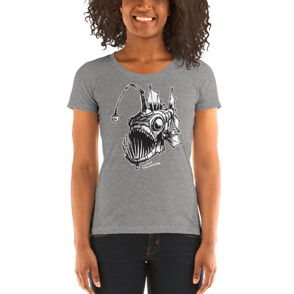 "The Anglerfish" Ladies' short sleeve t-shirt  - Redeye Laboratories