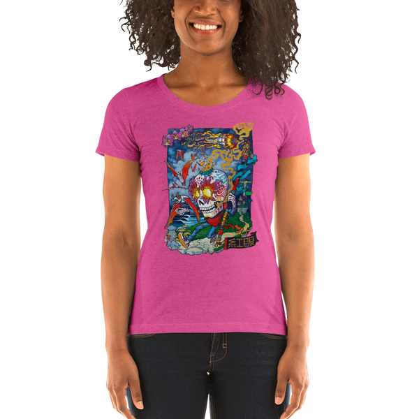 Dreamy Mindful Trail Ladies' short sleeve t-shirt  - Redeye Laboratories