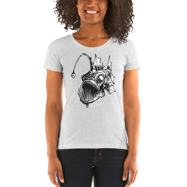 "The Anglerfish" Ladies' short sleeve t-shirt  - Redeye Laboratories
