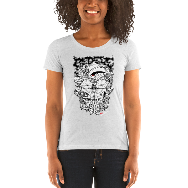 "Redeye Skull" Ladies' short sleeve t-shirt  - Redeye Laboratories