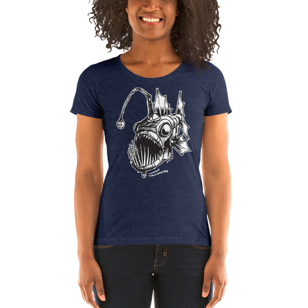 "The Anglerfish" Ladies' short sleeve t-shirt  - Redeye Laboratories
