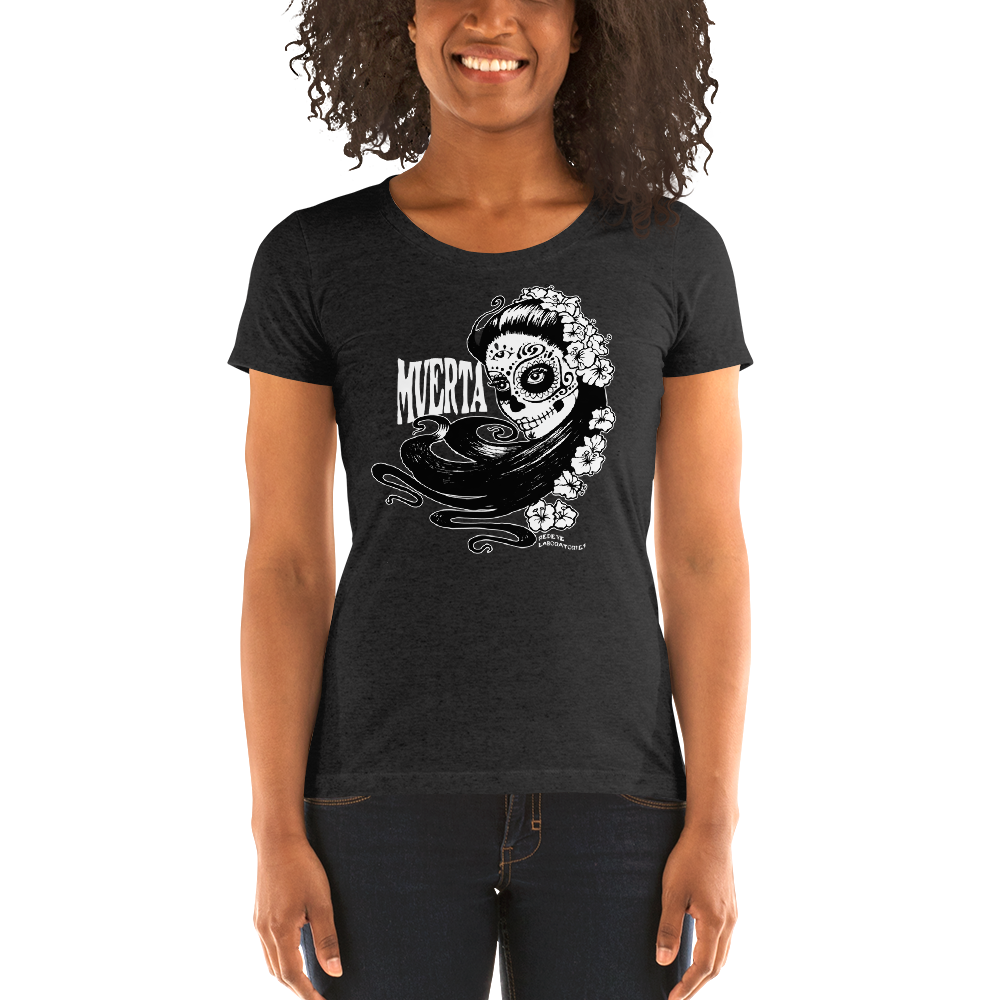 "Muerta Girl" Ladies' short sleeve t-shirt  - Redeye Laboratories