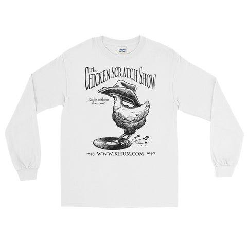 The Chicken Scratch Show KHUM Men's Long Sleeve T-Shirt T-shirts - Redeye Laboratories