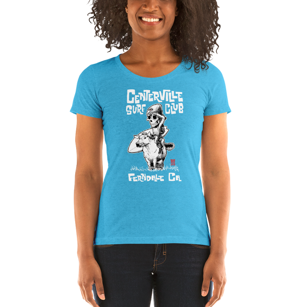 "CV Surf Club" Ladies' short sleeve t-shirt  - Redeye Laboratories