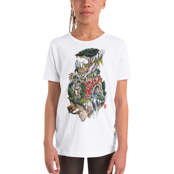 "Cosmic Island" Youth Short Sleeve T-Shirt  - Redeye Laboratories