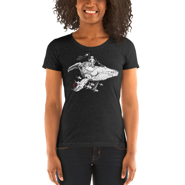 "Cosmic Traveler" Ladies' short sleeve t-shirt  - Redeye Laboratories