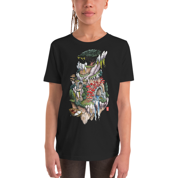 "Cosmic Island" Youth Short Sleeve T-Shirt  - Redeye Laboratories