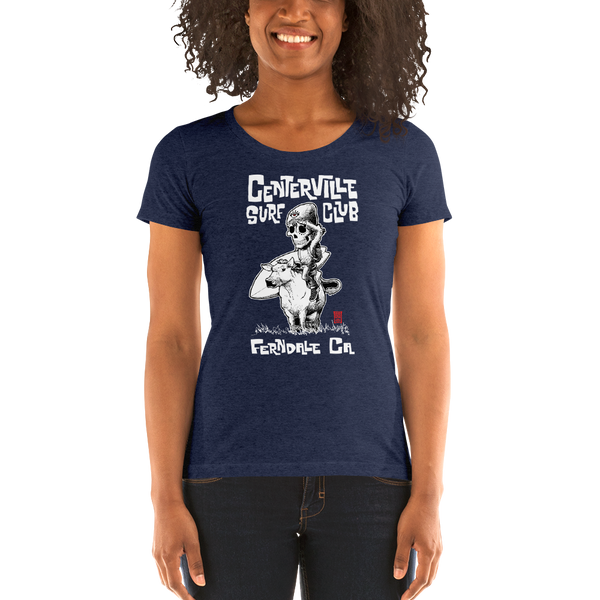 "CV Surf Club" Ladies' short sleeve t-shirt  - Redeye Laboratories