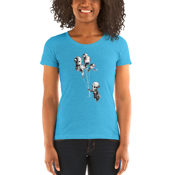 "Balloon Boy" Ladies' short sleeve t-shirt  - Redeye Laboratories