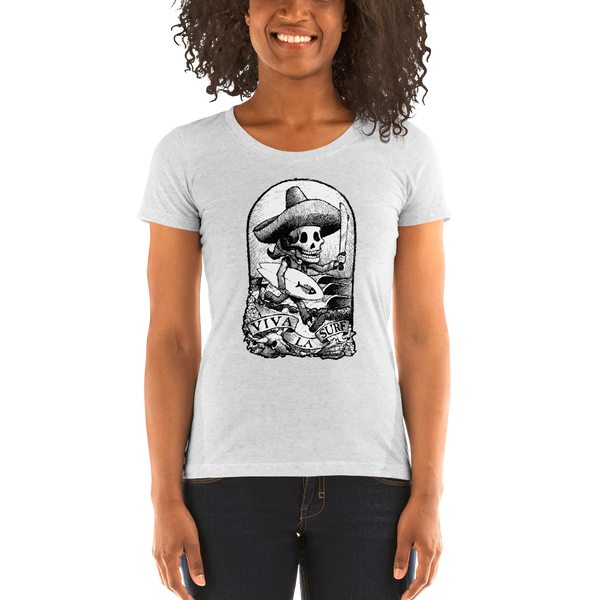 "Viva La Surf" Ladies' short sleeve t-shirt  - Redeye Laboratories