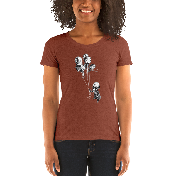 "Balloon Boy" Ladies' short sleeve t-shirt  - Redeye Laboratories