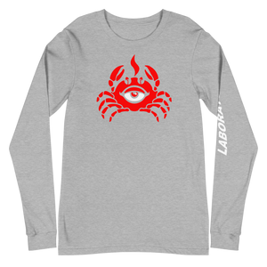 "Redeye Crab" Unisex Long Sleeve Tee