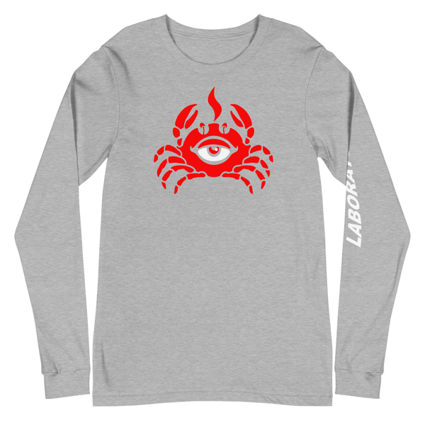 "Redeye Crab" Unisex Long Sleeve Tee