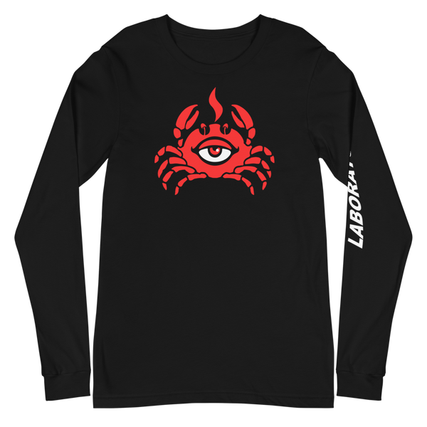 "Redeye Crab" Unisex Long Sleeve Tee