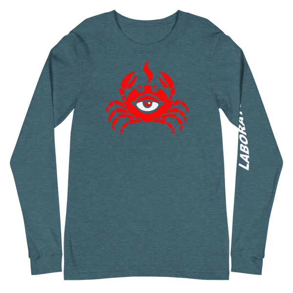 "Redeye Crab" Unisex Long Sleeve Tee