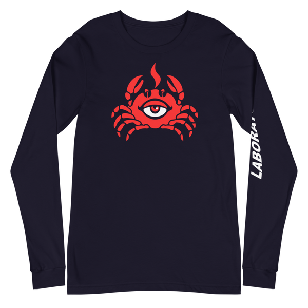 "Redeye Crab" Unisex Long Sleeve Tee