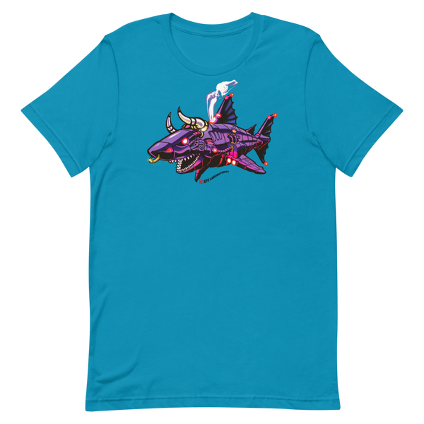 "Robo-Shark (Bull Shark)" Short-Sleeve Unisex T-Shirt