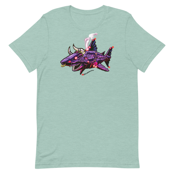 "Robo-Shark (Bull Shark)" Short-Sleeve Unisex T-Shirt