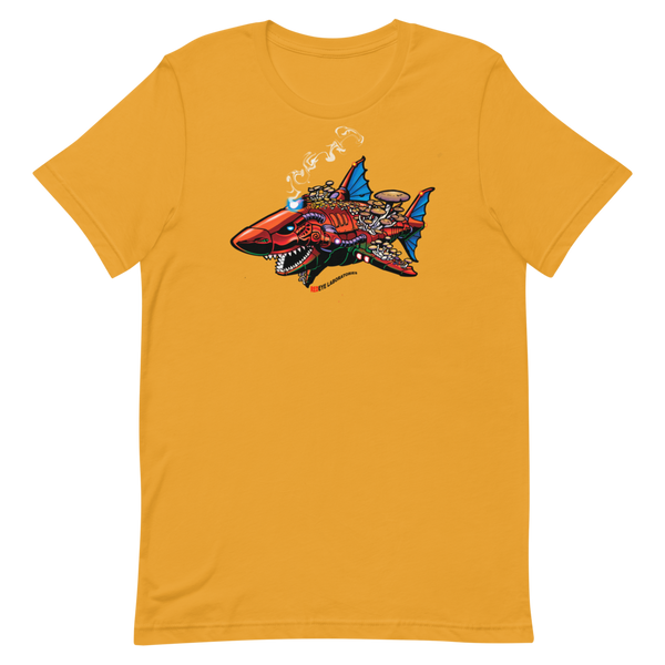 "Robo-Shark (Psilocybin Shark)" Short-Sleeve Unisex T-Shirt