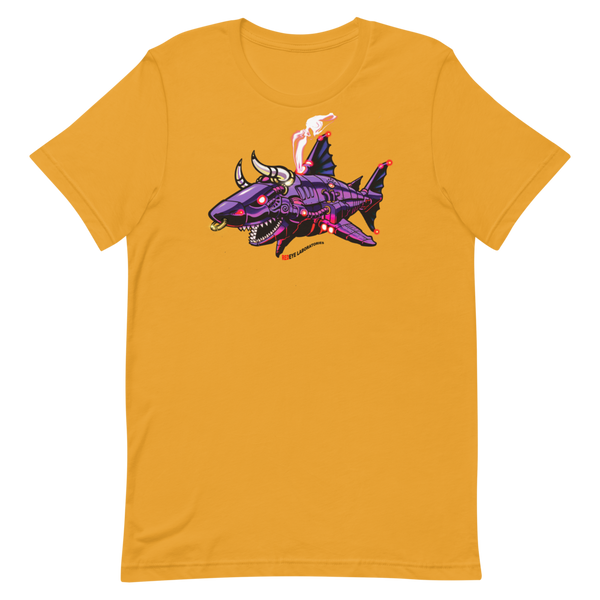 "Robo-Shark (Bull Shark)" Short-Sleeve Unisex T-Shirt